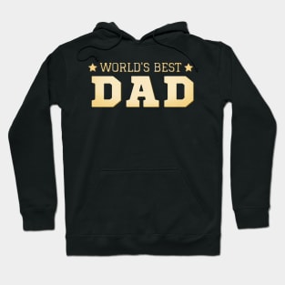 Worlds Best Dad | Vintage 3D Hoodie